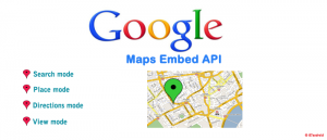 How To Embed Google Maps Using API